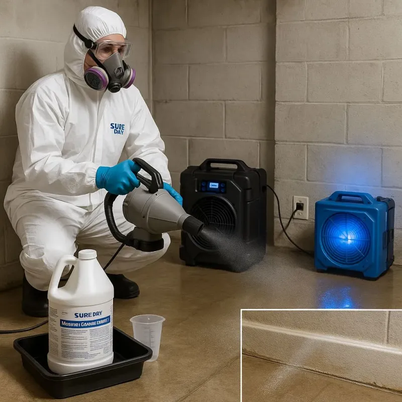 Sanitization and Odor Removal process in Baltimore County, MD
