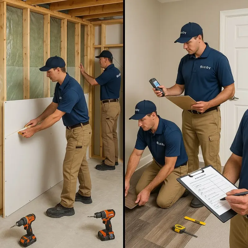 Repairs and Reconstruction process in Baltimore County, MD